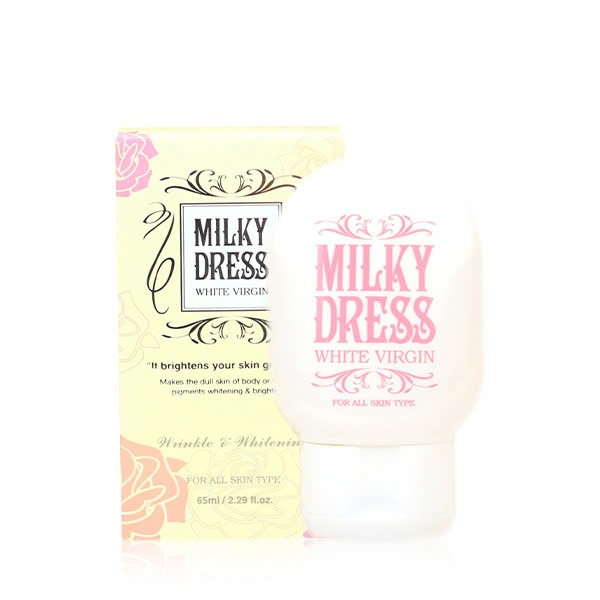 Tinh Chất Dưỡng Trắng Và Chống Lão Hóa Milky Dress The White Virgin 65g