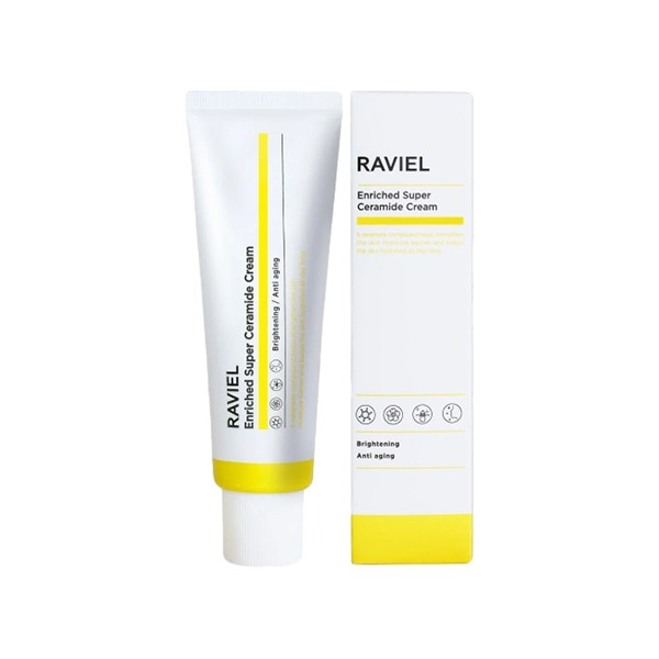 Kem dưỡng tái tạo, phục hồi và làm săn chắc da Raviel Enriched Super Ceramide 50ml