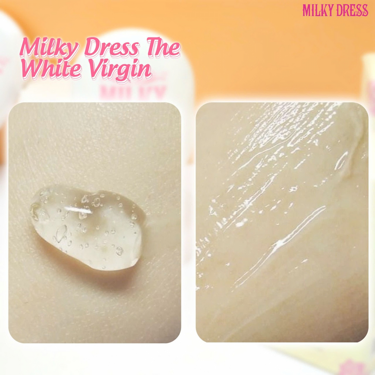 Tinh Chất Dưỡng Trắng Và Chống Lão Hóa Milky Dress The White Virgin 65g