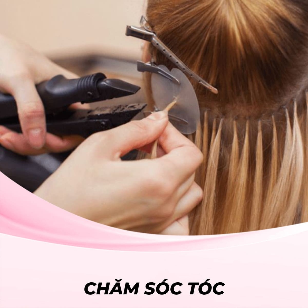 Nối tóc lông vũ theo tép