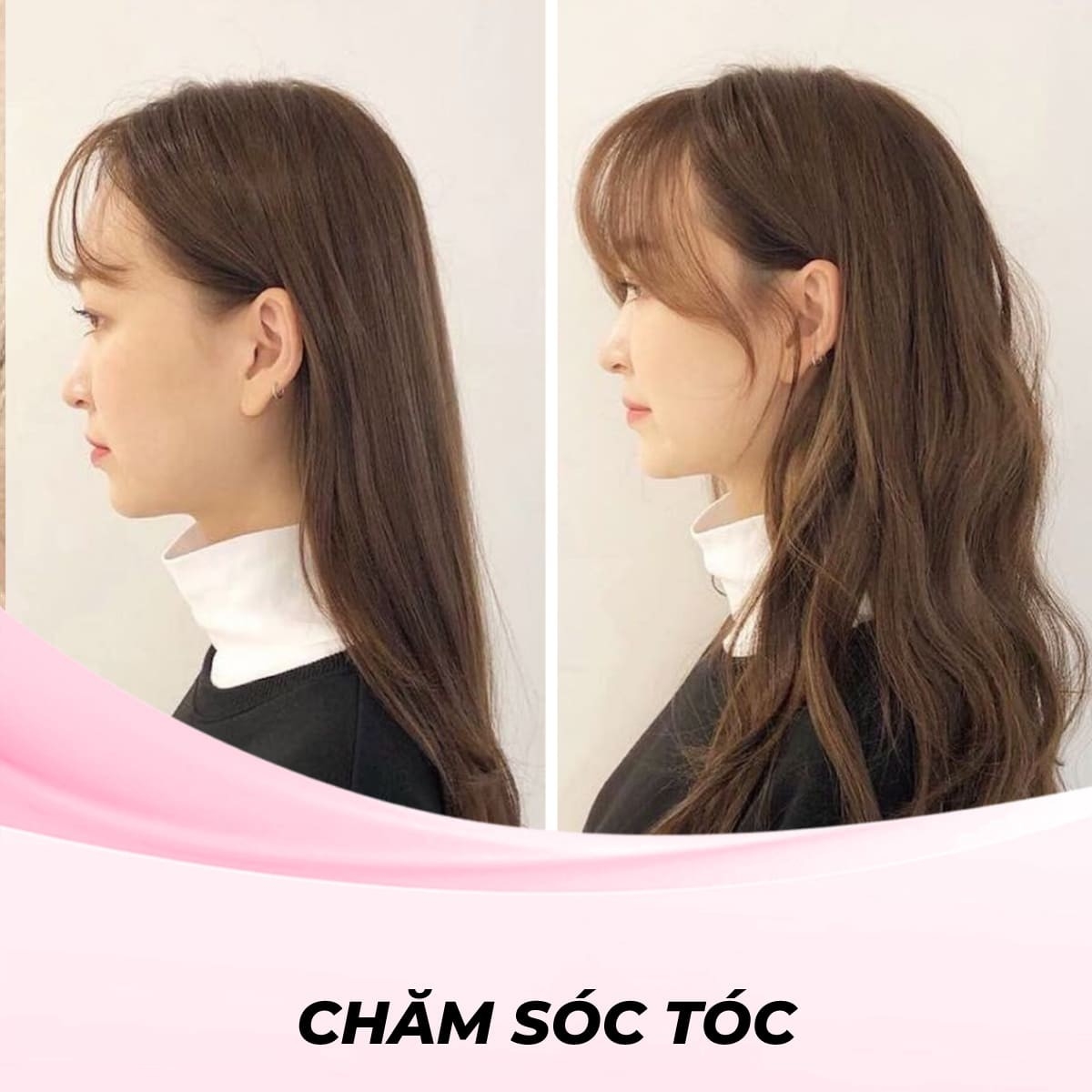 Dịch vụ uốn phồng chân tóc với lô uốn hơi nước
