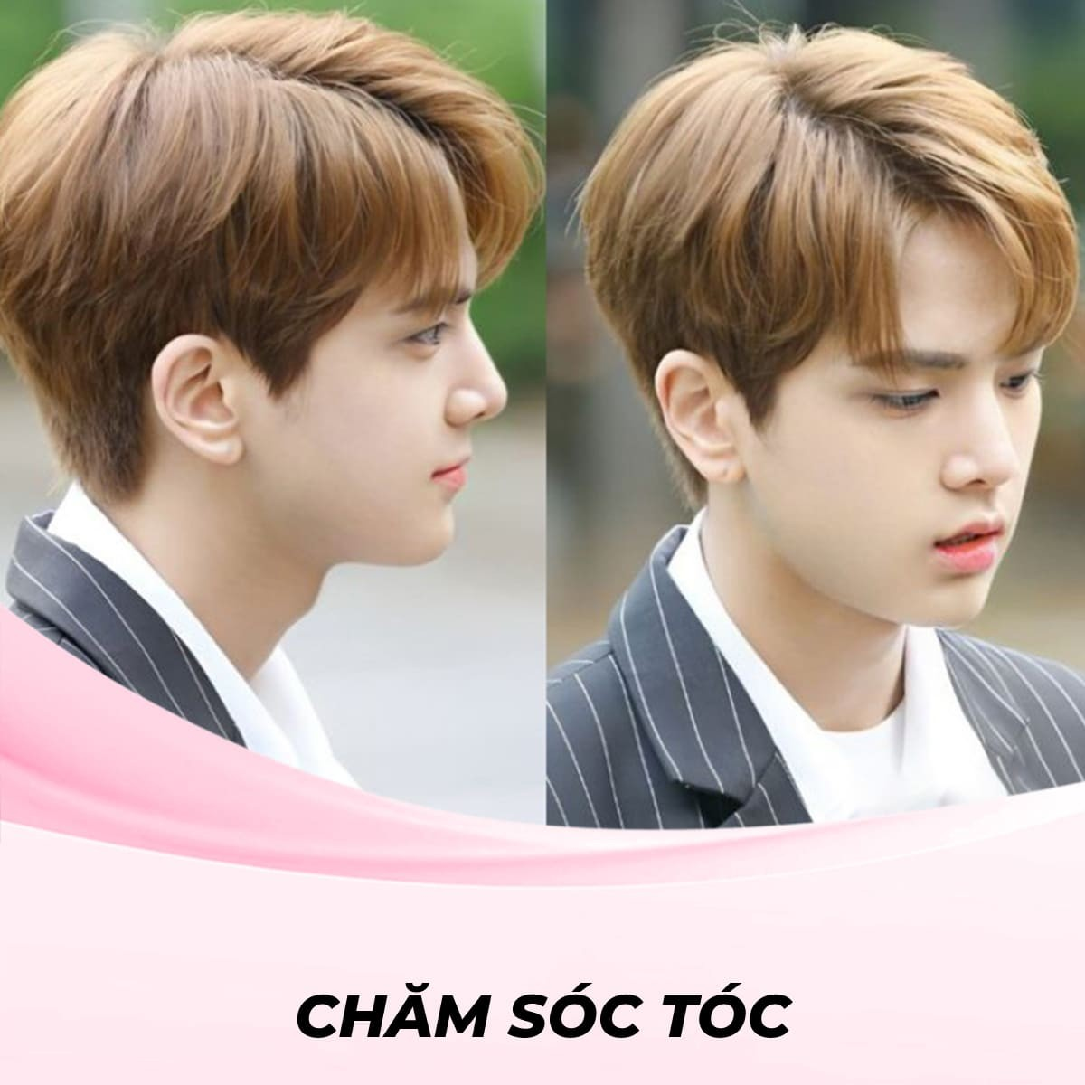 Nhuộm tóc nam - màu công sở
