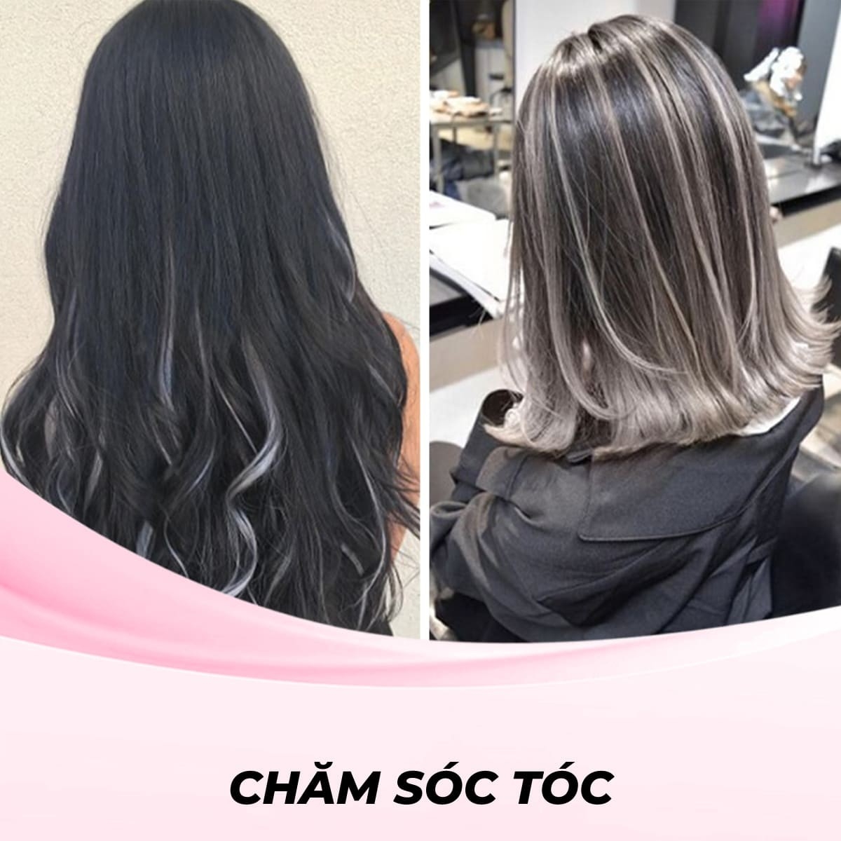 Nối móc light kết hợp phục hồi tóc