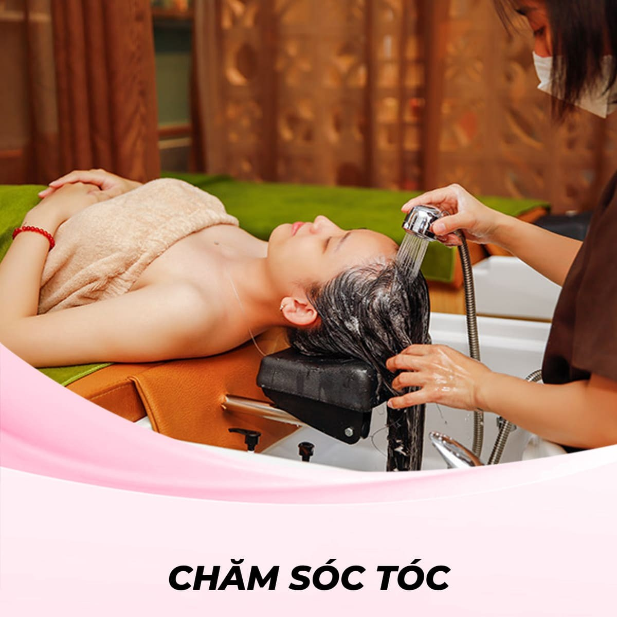 Cắt Gội & Massage Đấm Lưng, Cổ Vai Gáy Bằng Đá Nóng