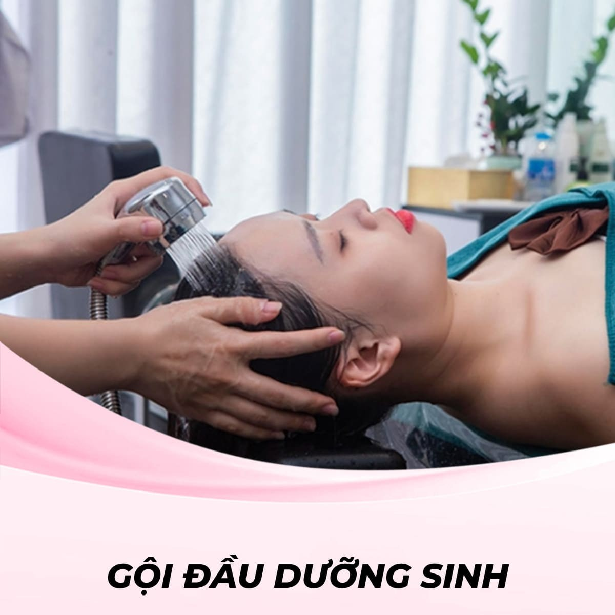 Gội đầu dưỡng sinh phong cách Nhật Bản