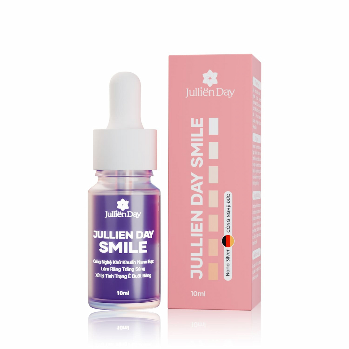 Flash sale mua 1 tặng 1: Tặng tinh chất trắng răng Jullien Day (10ml) khi mua sữa rửa mặt Jullien Day (120ml)