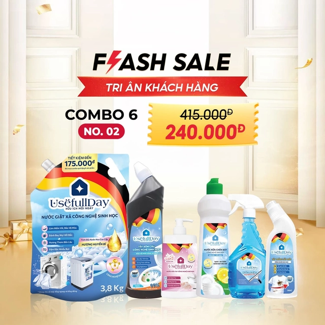 Combo 6 Sản Phẩm Gia Đình