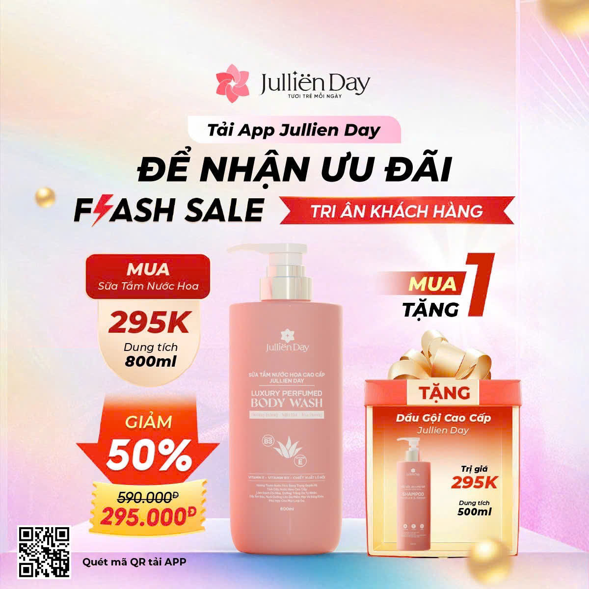 Sữa rửa mặt Jullien Day